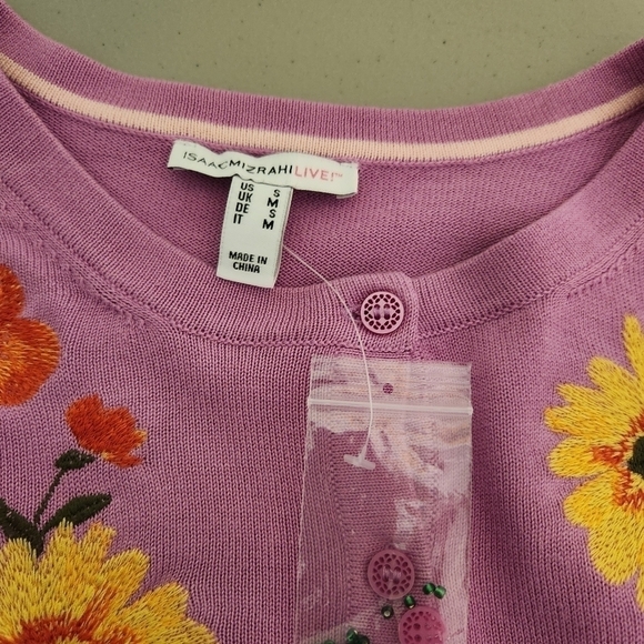 NWT Isaac Mizrah Cardigan - Picture 5 of 12
